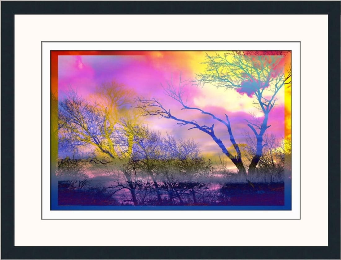 Brent Wickes New Day Dawning Limited Edition Giclee Print Framed Signed 2025: Brent Wickes New Day Dawning Limited Edition Giclee Print Framed Signed 2025 Experience the captivating beauty of "New Day Dawning," an abstract surrealism print by renowned artist Brent Wickes. This