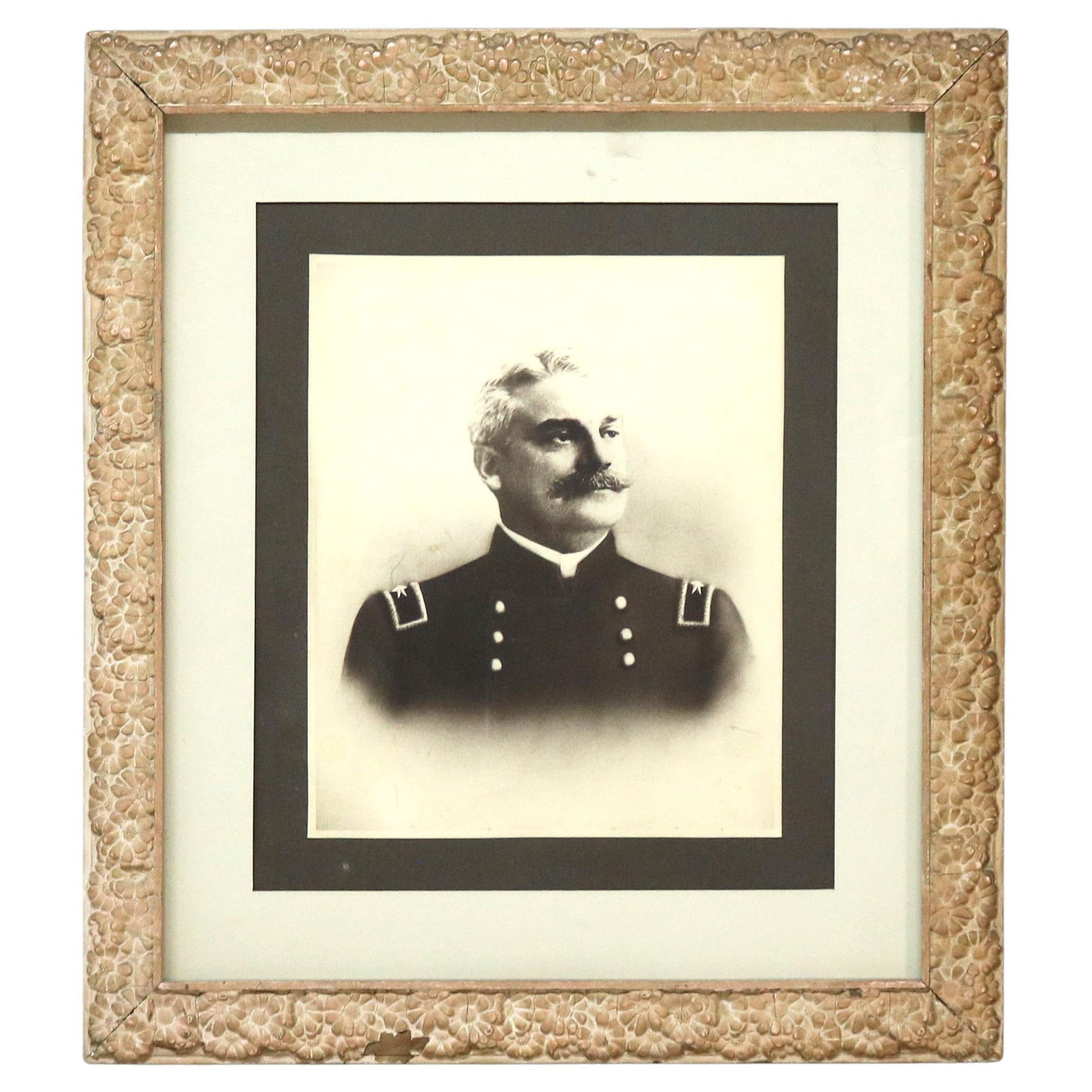 Framed 1860 Military Uniform Photograph Antique 19th Century (1 of 8)
