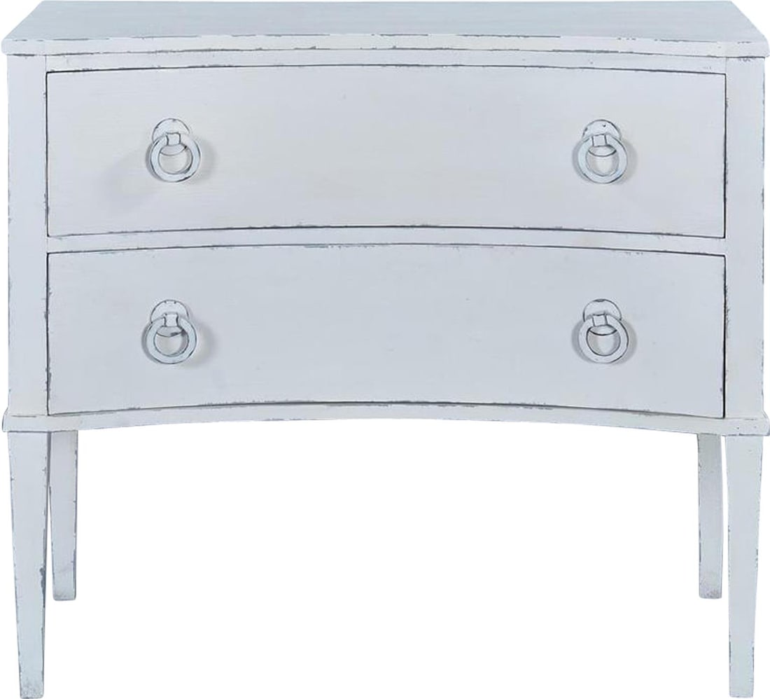Transitional Burlington Chest of Drawers in White (1 of 5)