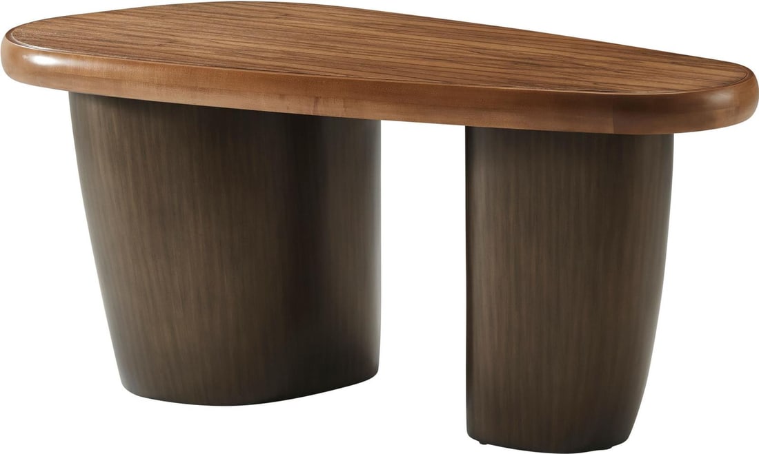 Theodore Alexander Aris Modern Cocktail Table in Veneer (1 of 1)