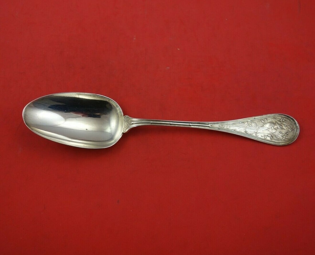 Wendt Bird Sterling Silver Dinner Spoon 8.5 Inch Multi Motif (1 of 3)