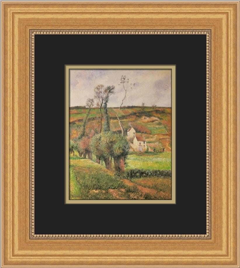 Camille Pissarro La Cote Du Chou Custom Framed Print 16x14 (1 of 2)
