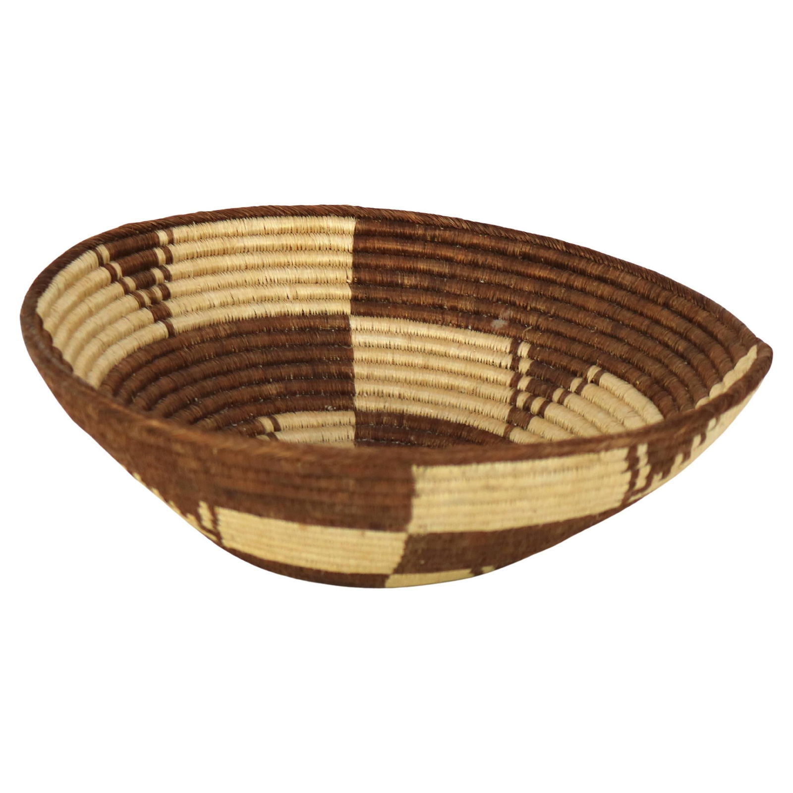 Vintage 20th Century Southwest Native American Reed Basket (1 of 4)