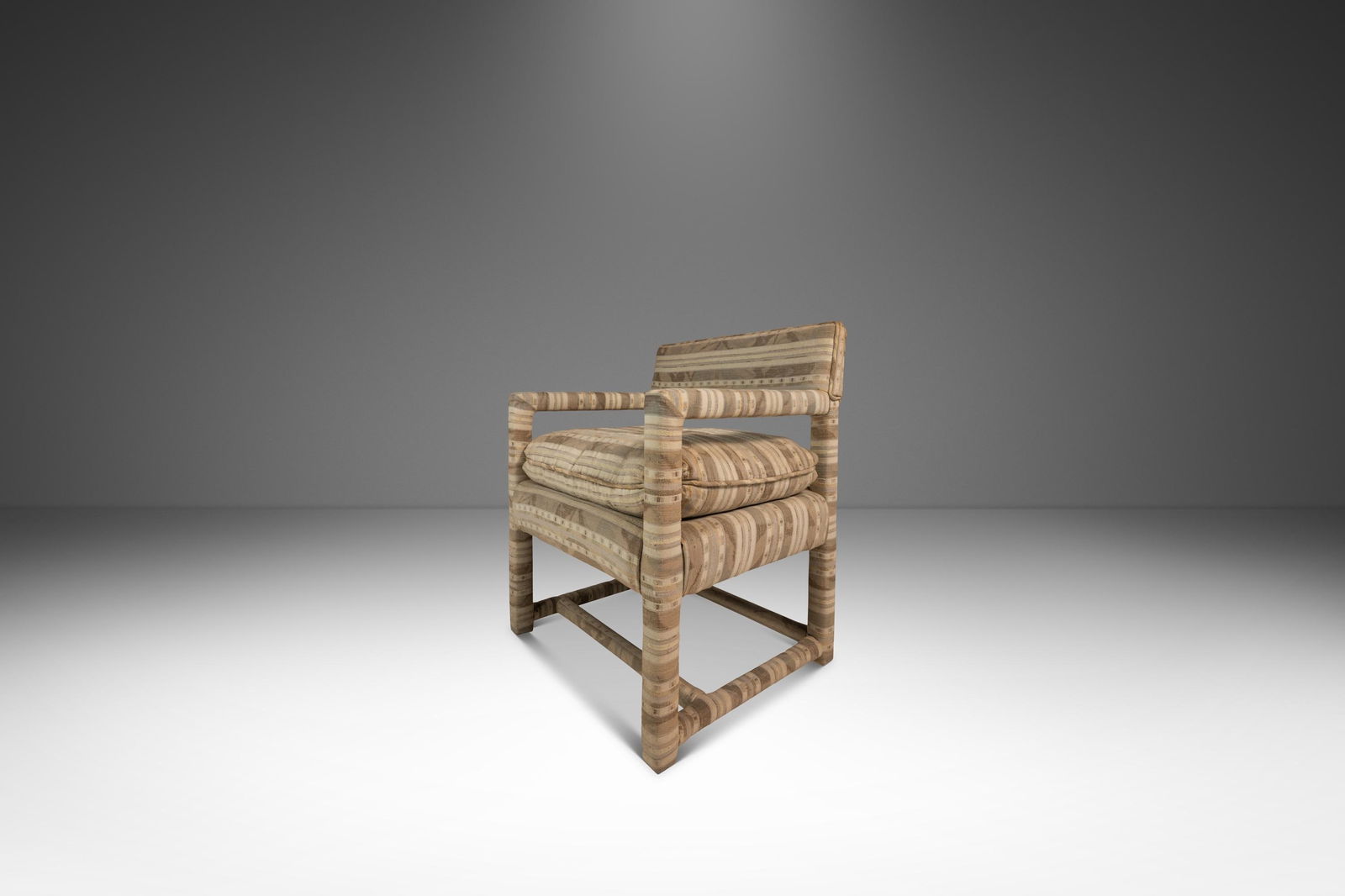 Vintage Set of 2 Milo Baughman Mid-Century Parsons Chairs 1960s - 3