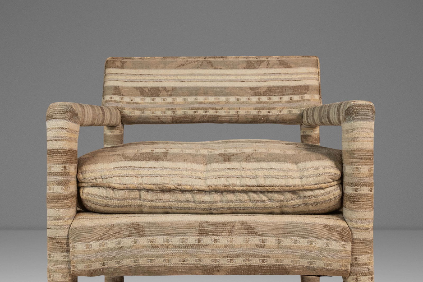 Vintage Set of 2 Milo Baughman Mid-Century Parsons Chairs 1960s - 6