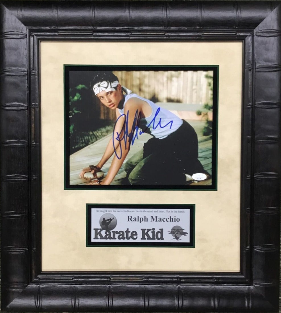 Ralph Macchio Signed Karate Kid 8x10 Photo Custom Framed JSA COA (1 of 10)