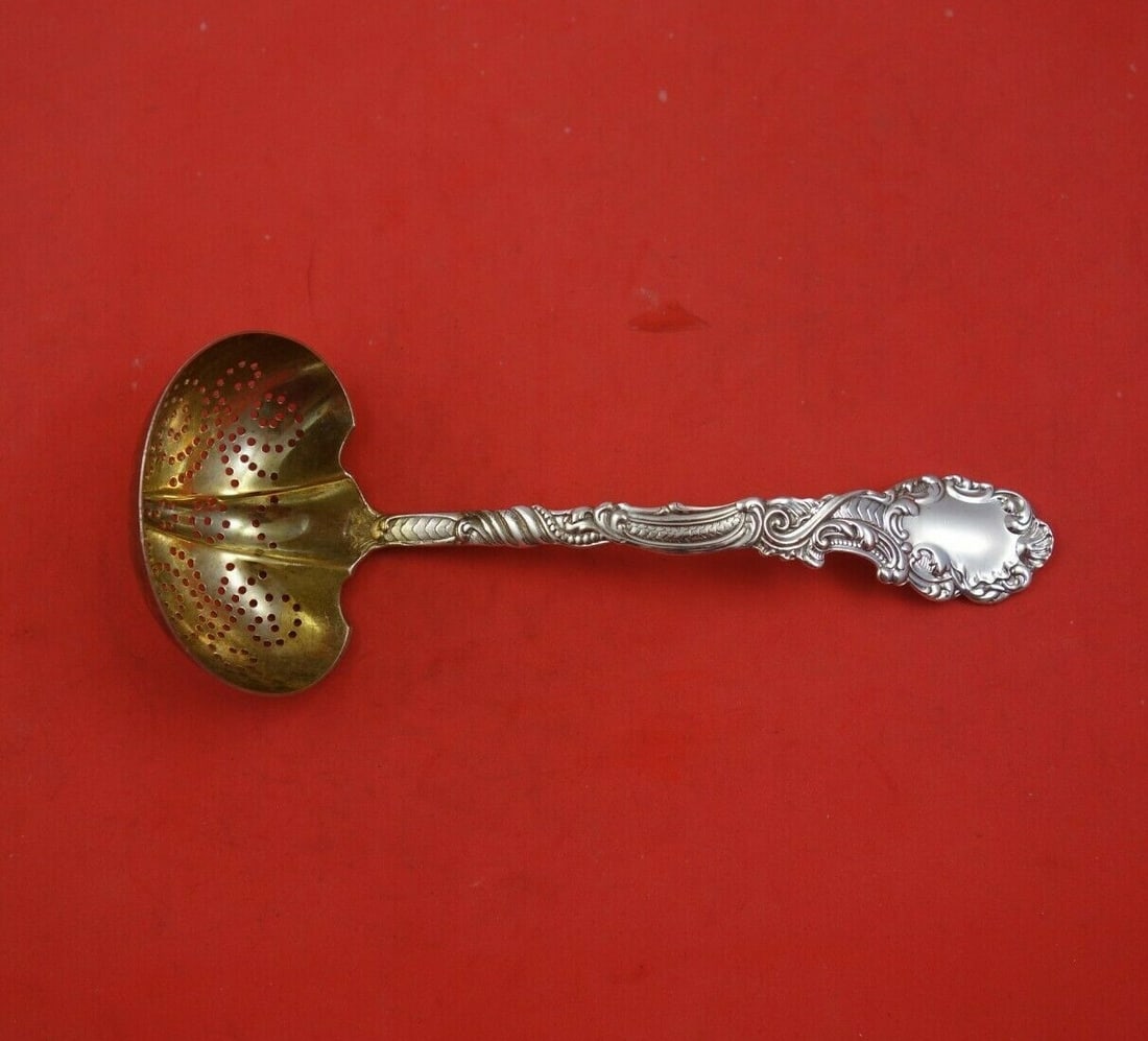 Gorham Marie Antoinette Sterling Silver Sugar Sifter Ladle 7.5 Inch: Gorham Marie Antoinette Sterling Silver Sugar Sifter Ladle 7.5 Inch This exquisite sugar sifter ladle from the renowned Marie Antoinette pattern by Gorham is crafted from high-quality sterling silver,