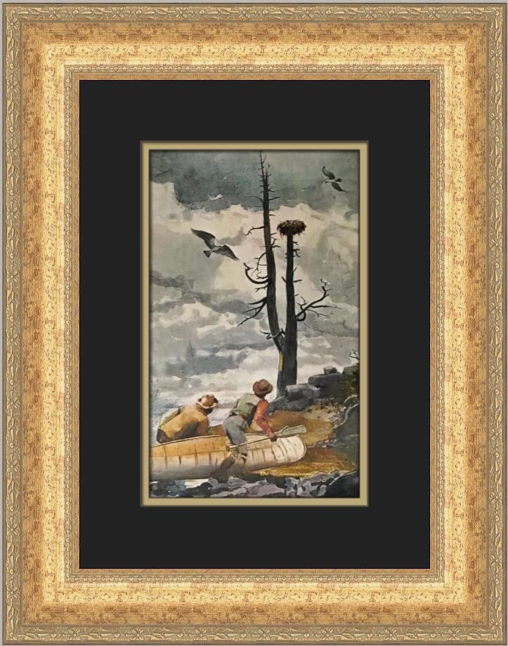 Winslow Homer Osprey's Nest Custom Framed Art Print 1978 (1 of 2)