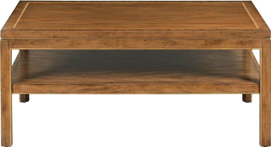 Port Eliot Artisan Cocktail Table English Traditional 20H 44W 27D (1 of 1)