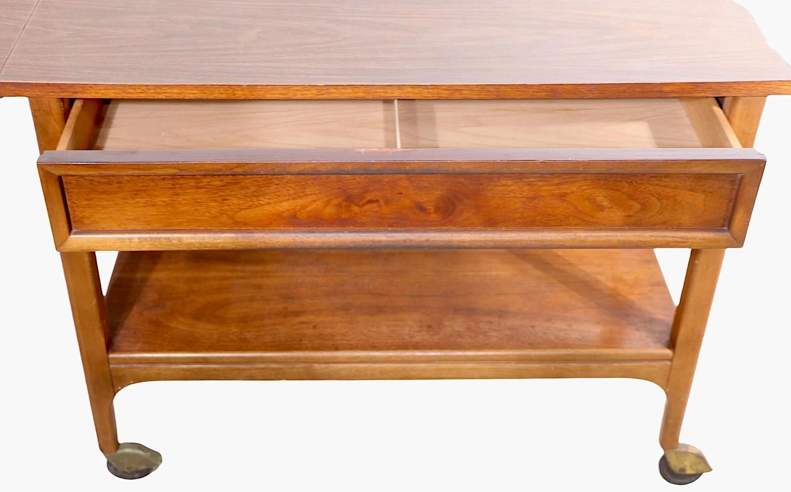 Mid Century Lane Alta Vista Serving Cart with Drop Leaves - 10