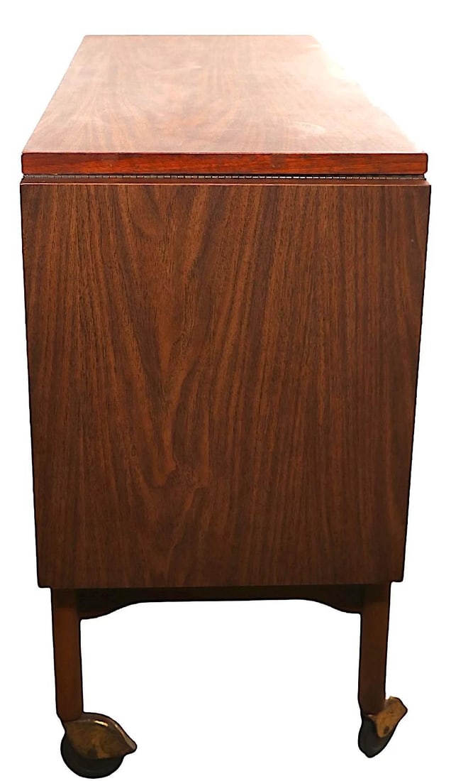 Mid Century Lane Alta Vista Serving Cart with Drop Leaves - 2