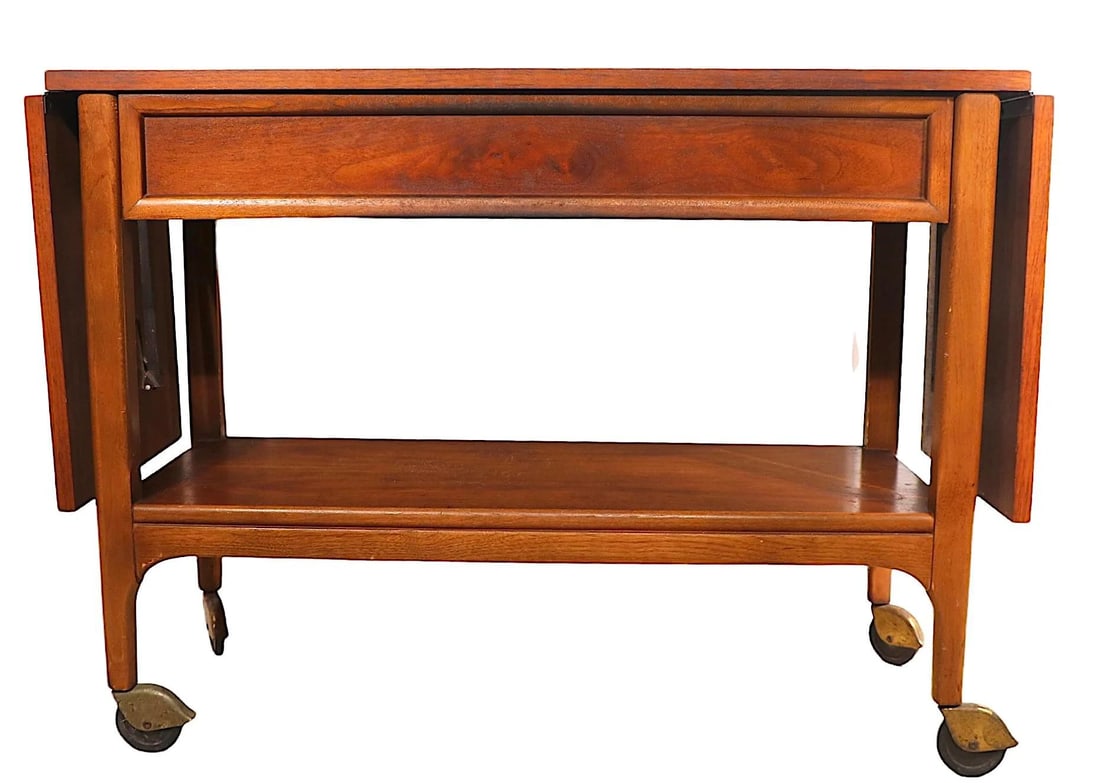 Mid Century Lane Alta Vista Serving Cart with Drop Leaves - 6