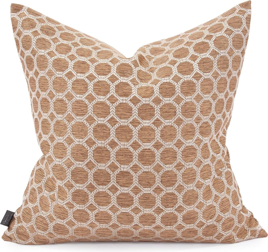Howard Elliott Square Gold Pillow with Down Insert 20x20: Howard Elliott Square Gold Pillow with Down Insert 20x20 Enhance your living space with this elegant Square Pyth Gold Pillow featuring a luxurious down insert. Hand-finished with a hidden zipper closu
