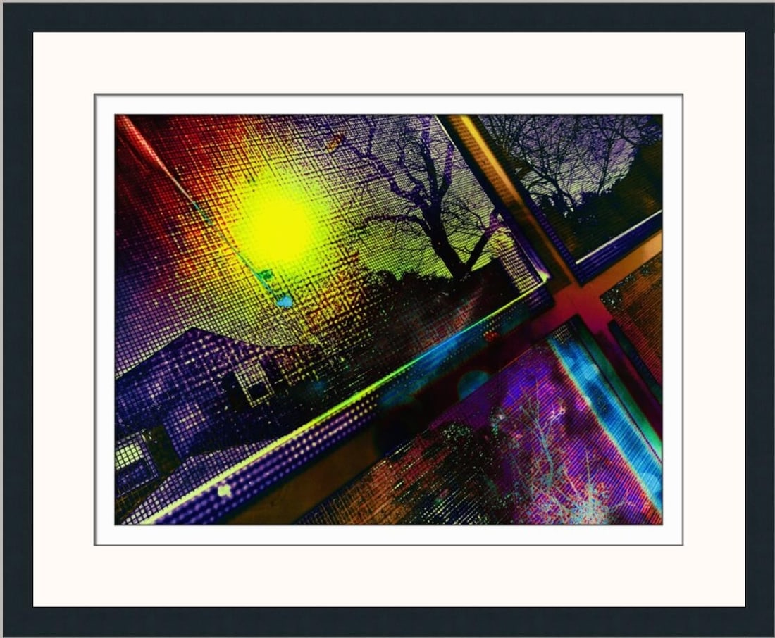 Brent Wickes Limited Edition Giclee 'There Goes The Neighborhood' Framed Print Signed 2025 (1 of 2)