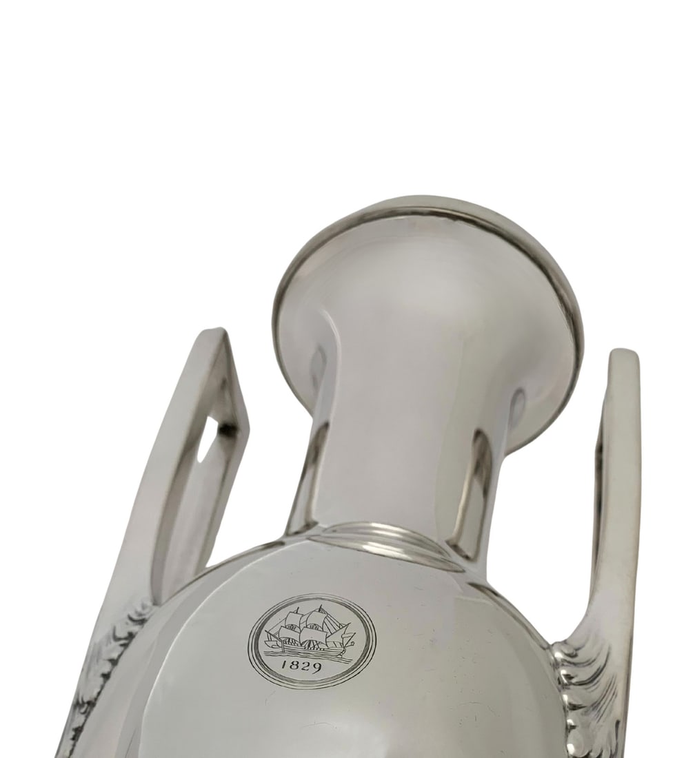 Art Deco Dominick & Haff 925 Sterling Silver Trophy Vase 18 Inches - 2