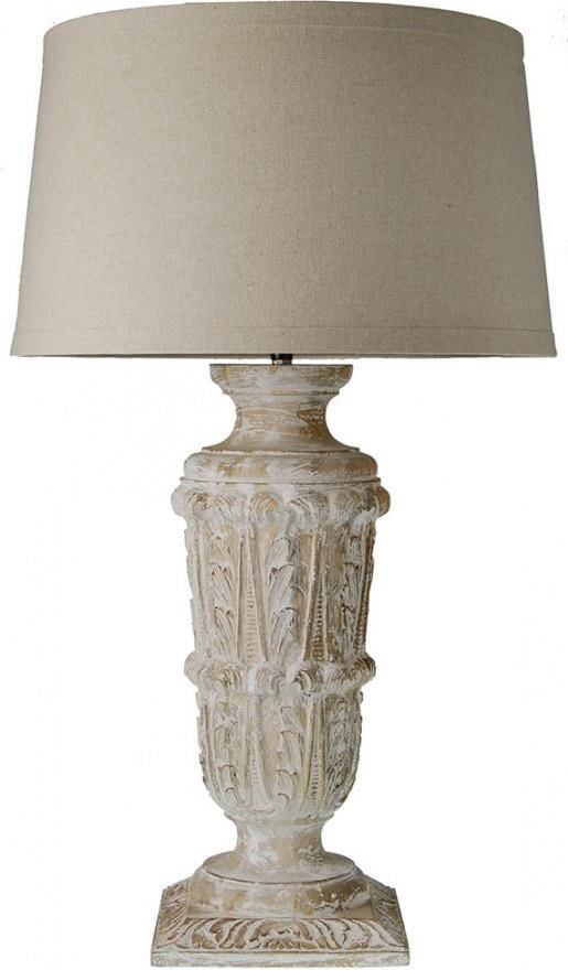 Provence Home Ivory Table Lamp French Country Style 30.50H (1 of 2)