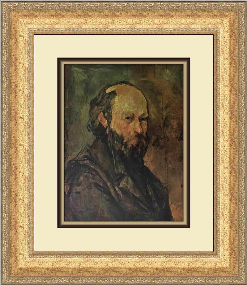 Paul Cezanne Self-Portrait Custom Framed Art Print 1978 (1 of 2)
