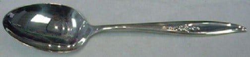 Oneida Twilight Sterling Silver Serving Spoon 8 1/4" (1 of 1)