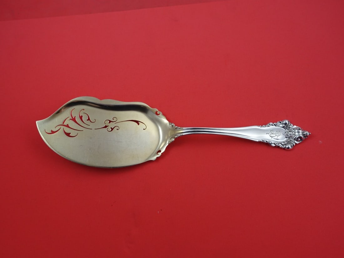 Reed and Barton La Splendide Sterling Silver Ice Cream Server 11 inch Pierced Blade (1 of 5)
