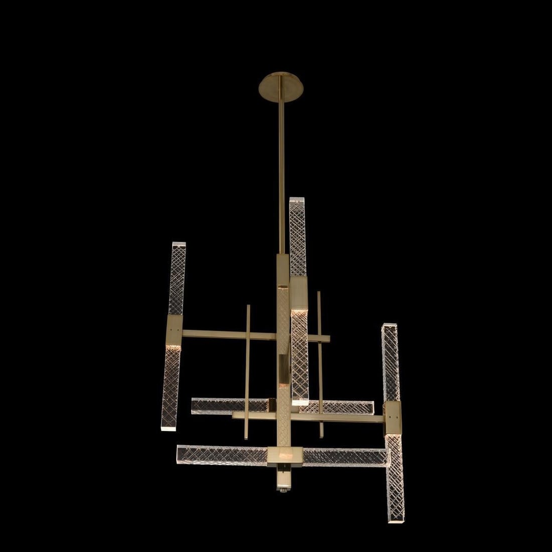 Kalco Apollo 10-Light Dimmable LED Crystal Chandelier: Kalco Apollo 10-Light Dimmable LED Crystal Chandelier Illuminate your space with the Contemporary Apollo LED Crystal Chandelier, a stunning fixture that combines modern design with elegance. This chan