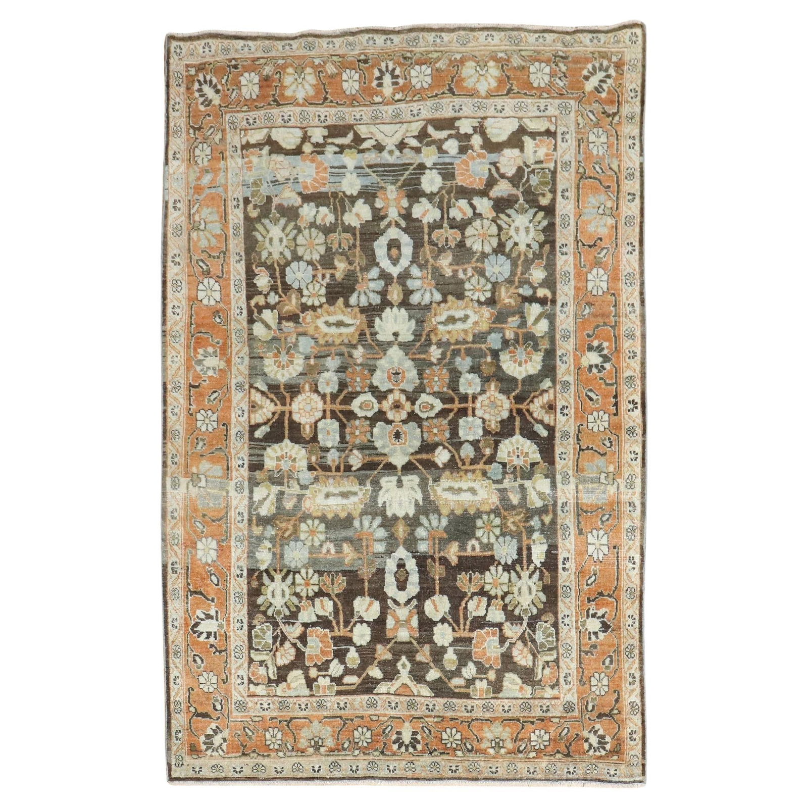 Zabihi Collection Vintage Malayer Persian Wool Rug 53x81 (1 of 9)