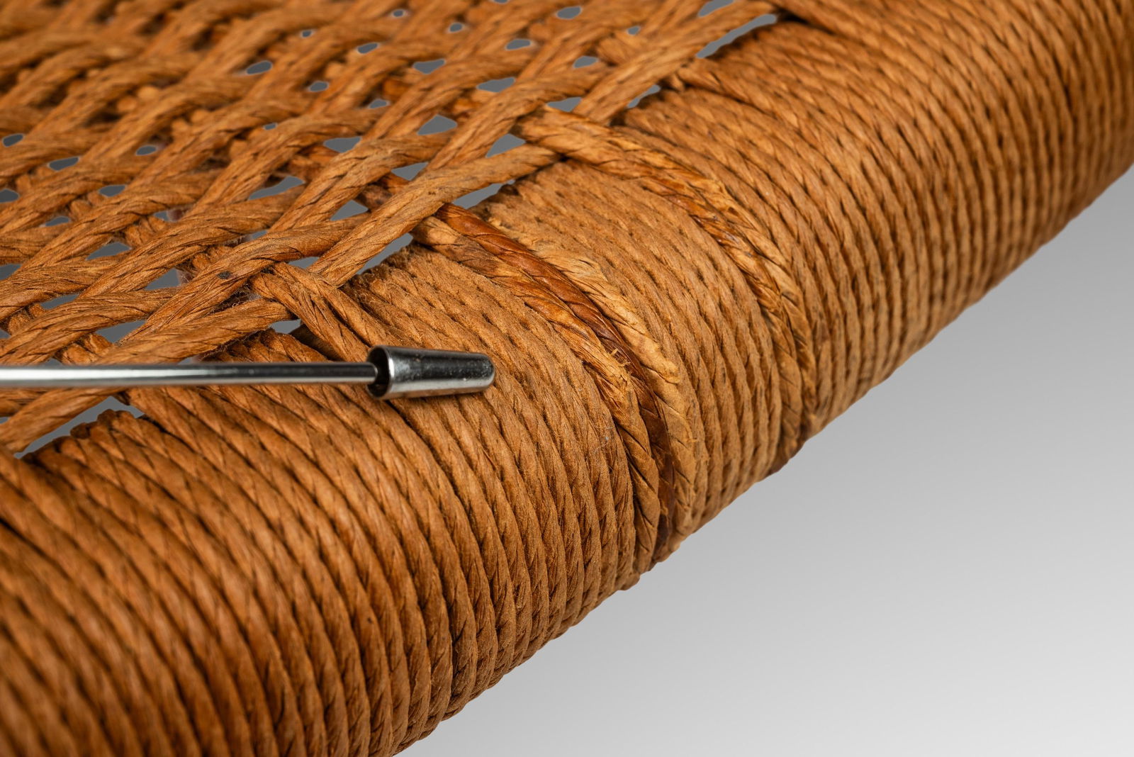 Limited Set of 4 Niels Moller Model 75 Dining Chairs Teak Paper Cord Denmark 1960s - 7