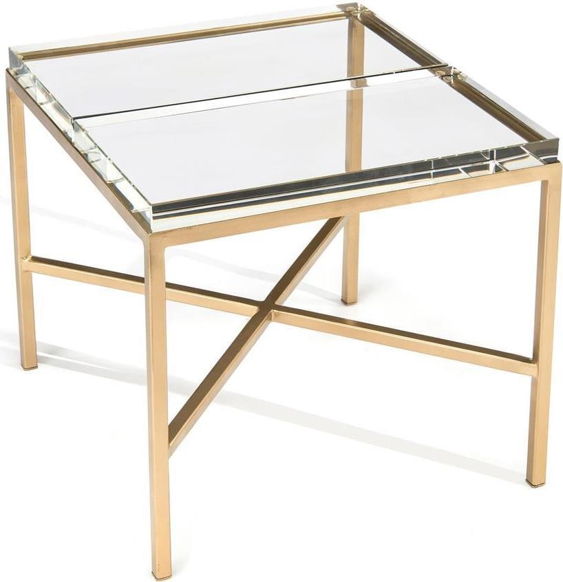 John-Richard Modern Elegance Double Glass Bunching Table (1 of 3)