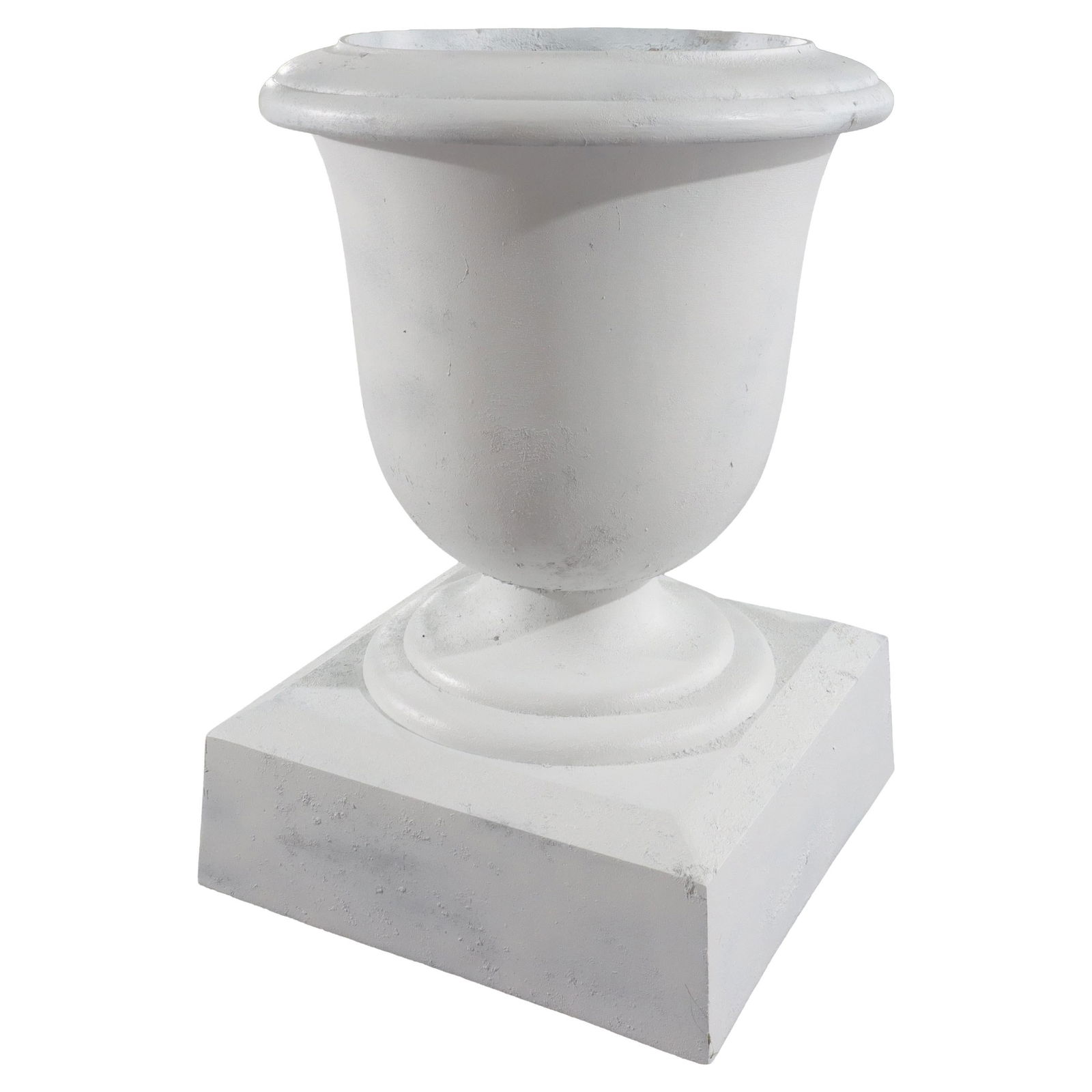 Antique Neoclassical Cast Iron Garden Urn C1890 23.5in Tall (1 of 6)