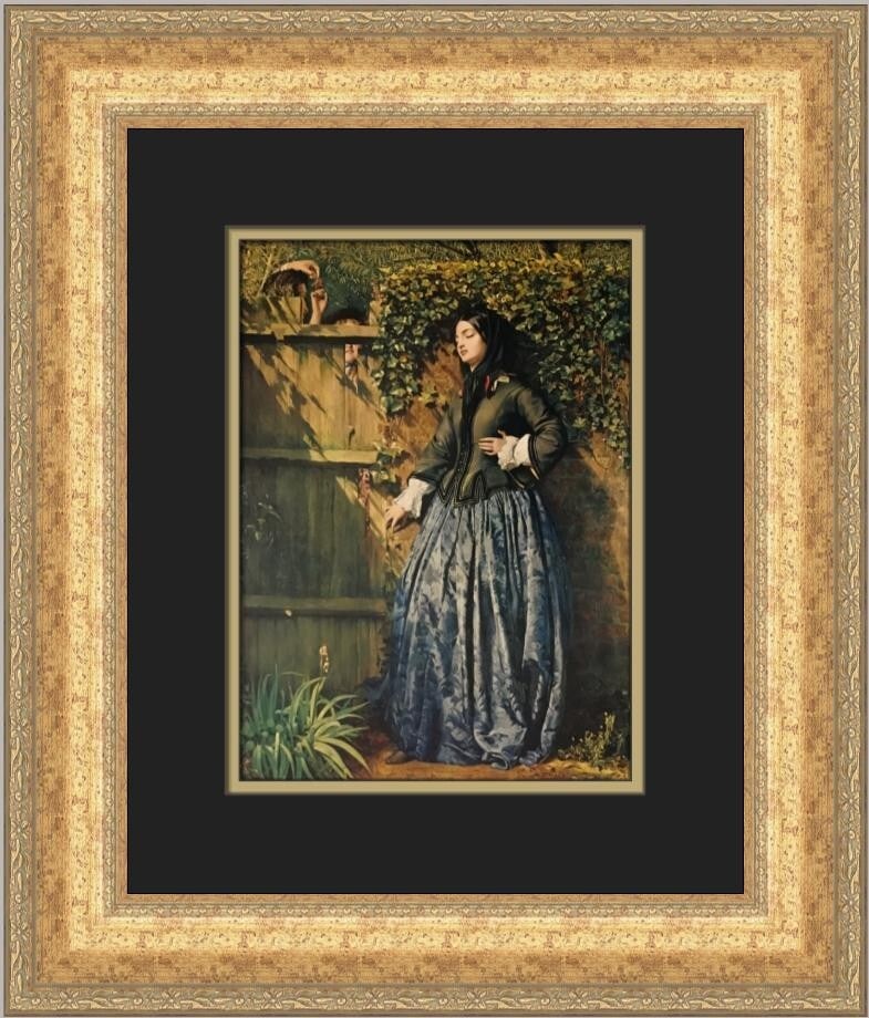 Philip Hermogenes Calderon Broken Vows Custom Framed Art Print 1979: Philip Hermogenes Calderon Broken Vows Custom Framed Art Print 1979 Experience the captivating artistry of Philip Hermogenes Calderon with this custom framed print titled "Broken Vows." This medium-si