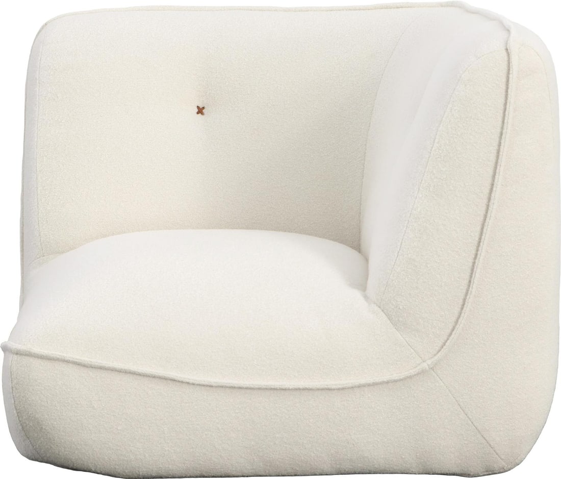 Liliana Armchair Beige Polyester Modular Sectional Elegance (1 of 3)