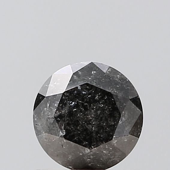 Loose Diamond - ROUND 0.82ct Salt and Pepper VS1: Loose Diamond - ROUND 0.82ct Salt and Pepper VS1 Source: Natural Shape: ROUND Carats: 0.82 Color: Salt and Pepper Certification: NONE Video: