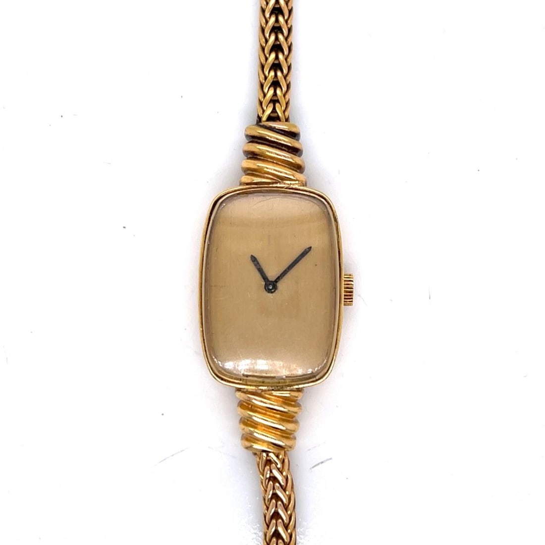 1960s Boucheron Paris 18K Yellow Gold Manual Wind Watch 25 x 17.5mm Case (1 of 5)