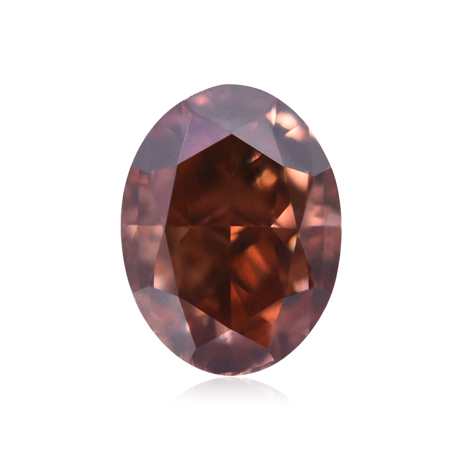 Loose Diamond - OVAL 0.31ct Fancy Deep Orangey Pink VVS2: Loose Diamond - OVAL 0.31ct Fancy Deep Orangey Pink VVS2 Source: Natural Shape: OVAL Carats: 0.31 Color: Fancy Deep Orangey Pink Certification: GIA Video: