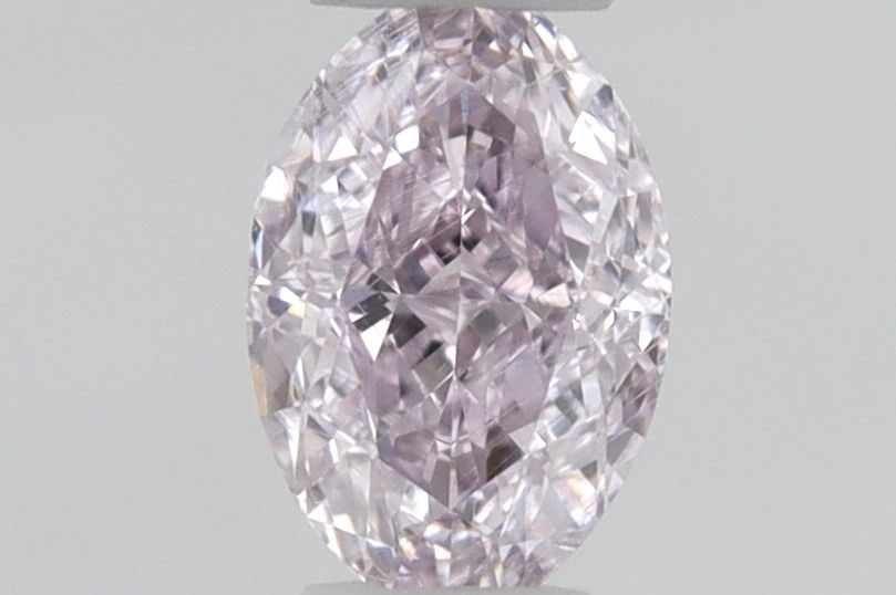 Loose Diamond - OVAL 0.18ct Fancy Pink Purple SI1: Loose Diamond - OVAL 0.18ct Fancy Pink Purple SI1 Source: Natural Shape: OVAL Carats: 0.18 Color: Fancy Pink Purple Certification: GIA Video: