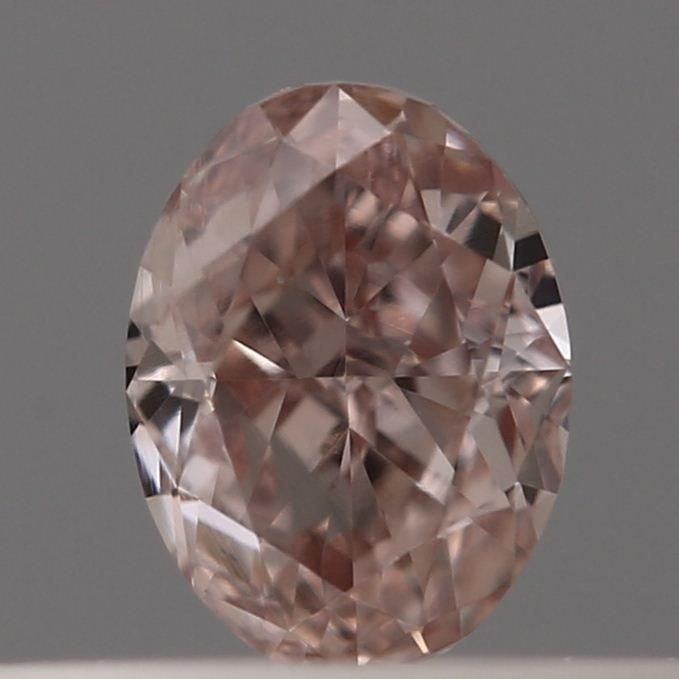 Loose Diamond - OVAL 0.21ct Fancy Orangey Pink VS2: Loose Diamond - OVAL 0.21ct Fancy Orangey Pink VS2 Source: Natural Shape: OVAL Carats: 0.21 Color: Fancy Orangey Pink Certification: GIA Video: