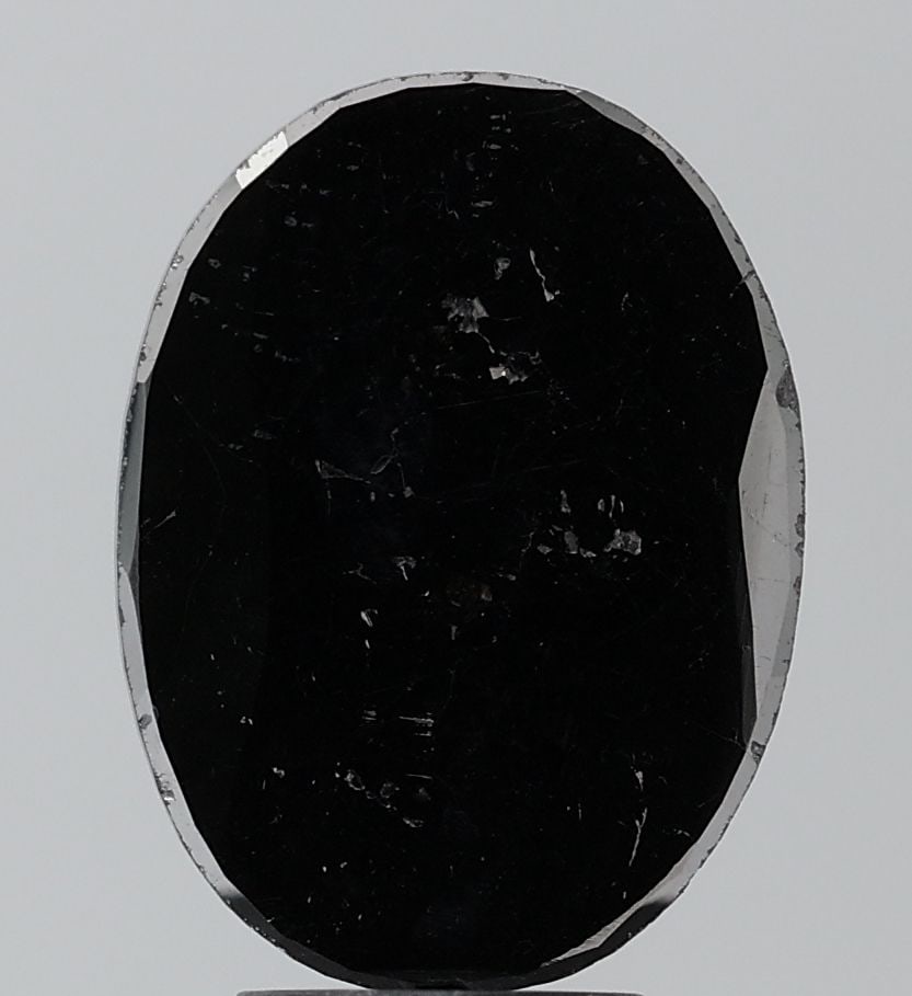 Loose Diamond - OVAL 4.94ct Black VS1 (1 of 1)