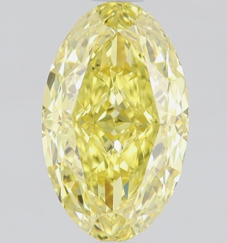 Loose Diamond - OVAL 1.23ct Fancy Vivid Yellow VS2: Loose Diamond - OVAL 1.23ct Fancy Vivid Yellow VS2 Source: Natural Shape: OVAL Carats: 1.23 Color: Fancy Vivid Yellow Certification: GIA Video: