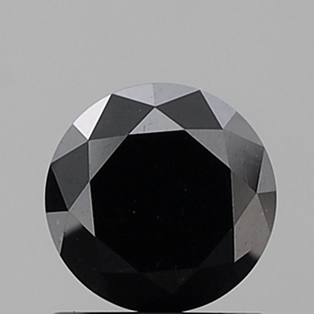 Loose Diamond - ROUND 1.18ct Fancy Black VVS2: Loose Diamond - ROUND 1.18ct Fancy Black VVS2 Source: Natural Shape: ROUND Carats: 1.18 Color: Fancy Black Certification: NONE Video: