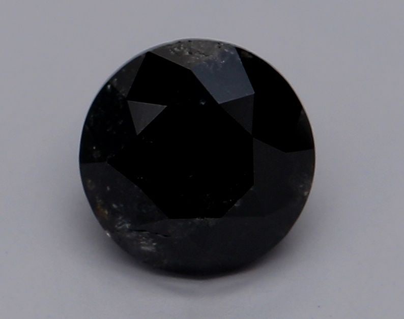 Loose Diamond - ROUND 0.84ct Fancy Black VVS2 (1 of 1)