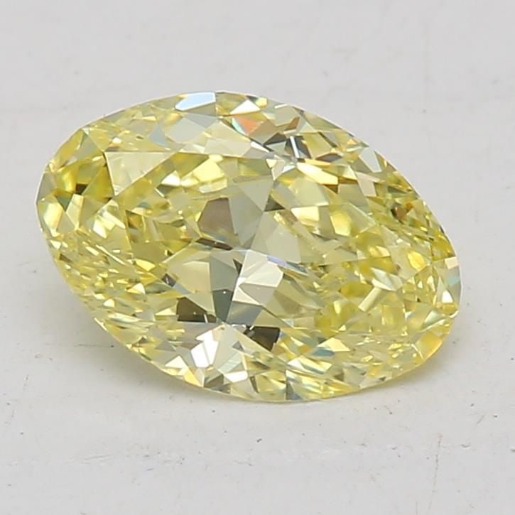 Loose Diamond - OVAL 0.63ct Fancy Intense Yellow VS2: Loose Diamond - OVAL 0.63ct Fancy Intense Yellow VS2 Source: Natural Shape: OVAL Carats: 0.63 Color: Fancy Intense Yellow Certification: GIA Video: