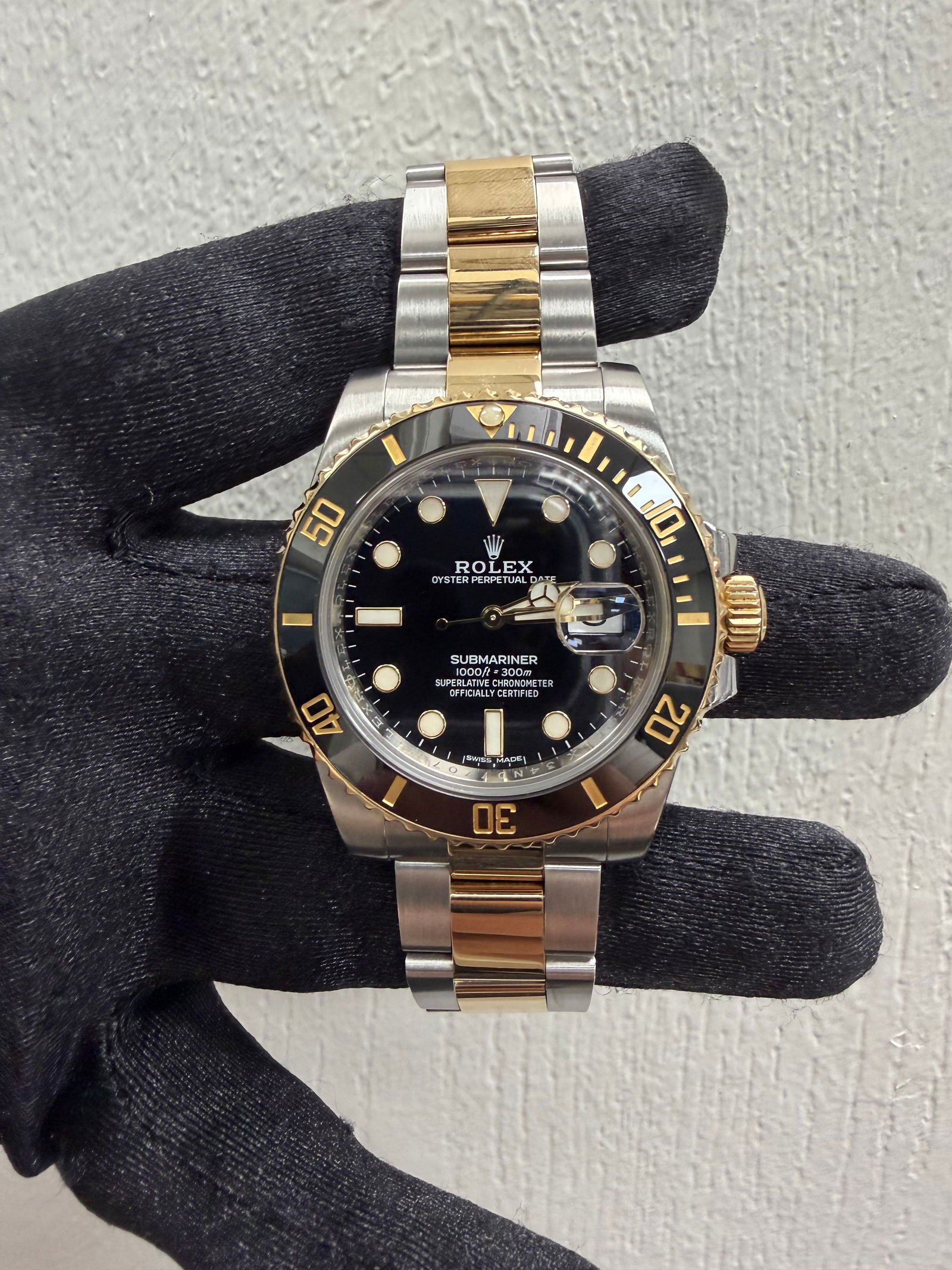 Rolex Submariner 116613LN Oyster Bracelet Black Dial 2017 With New Style Card - 2