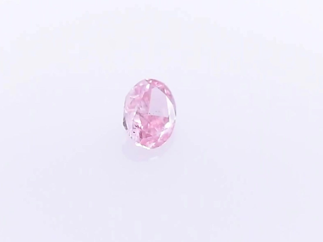 Loose Diamond - OVAL 0.14ct Fancy Intense Pink (1 of 1)