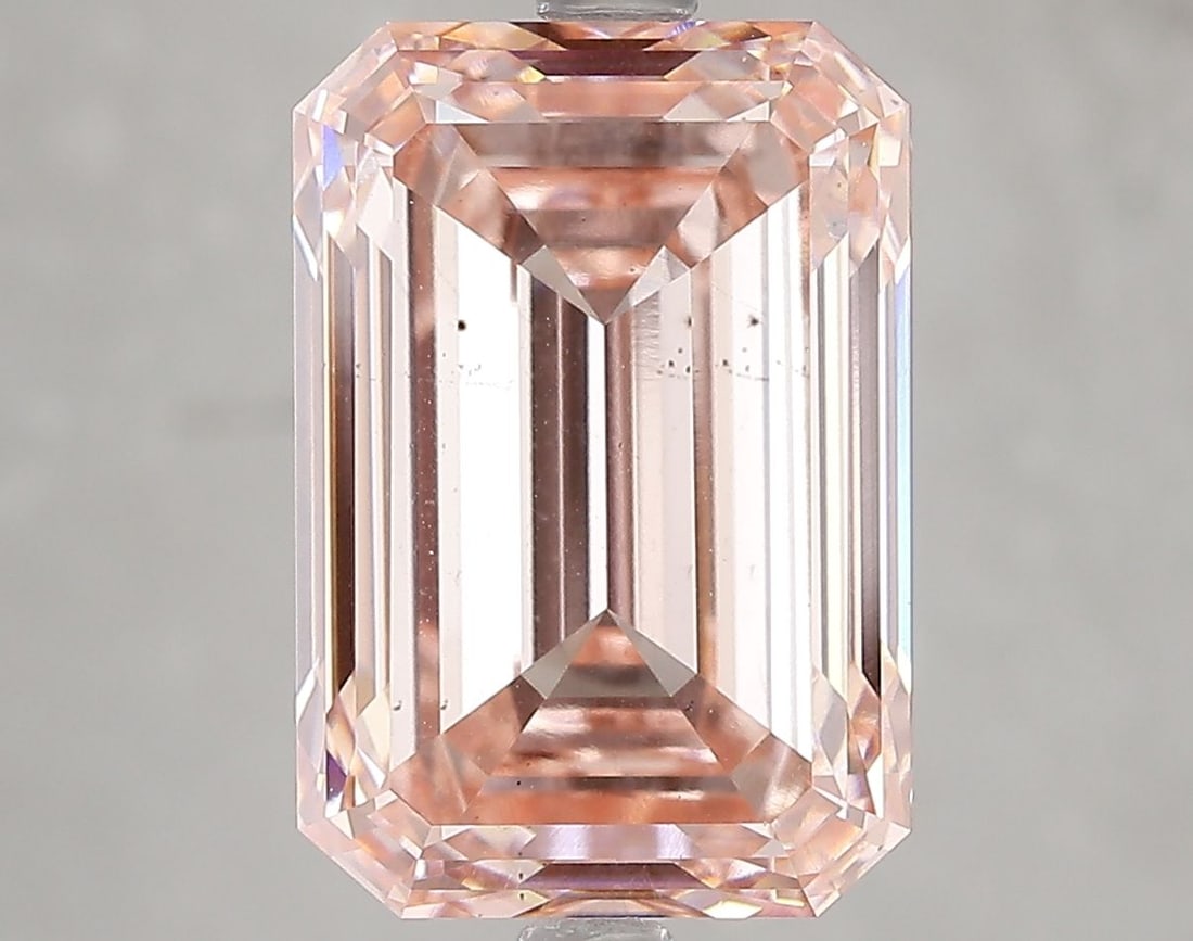 Loose Diamond - EMERALD 7.11ct Fancy Intense Pink VS2: Loose Diamond - EMERALD 7.11ct Fancy Intense Pink VS2 Source: This is a real non-mined Diamond that has been grown in a lab Shape: EMERALD Carats: 7.11 Color: Fancy Intense Pink Certification: IGI Vid