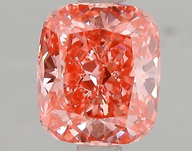 Loose Diamond - CUSHION BRILLIANT 2.03ct Fancy Vivid Pink VS1: Loose Diamond - CUSHION BRILLIANT 2.03ct Fancy Vivid Pink VS1 Source: This is a real non-mined Diamond that has been grown in a lab Shape: CUSHION BRILLIANT Carats: 2.03 Color: Fancy Vivid Pink Certif