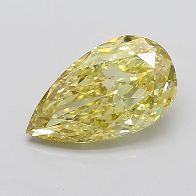 Loose Diamond - PEAR 3.12ct Fancy Intense Yellow VS1: Loose Diamond - PEAR 3.12ct Fancy Intense Yellow VS1 Source: This is a real non-mined Diamond that has been grown in a lab Shape: PEAR Carats: 3.12 Color: Fancy Intense Yellow Certification: IGI
