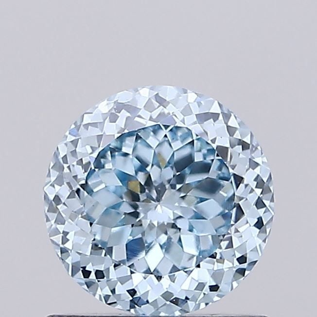 Loose Diamond - ROUND 0.73ct Fancy Vivid Blue VS2 (1 of 1)