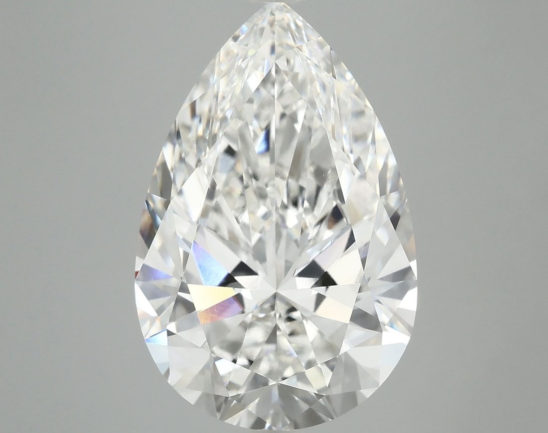 Loose Diamond - PEAR 8.57ct F VVS2: Loose Diamond - PEAR 8.57ct F VVS2 Source: This is a real non-mined Diamond that has been grown in a lab Shape: PEAR Carats: 8.57 Color: F Clarity: VVS2 Certification: NONE Video: