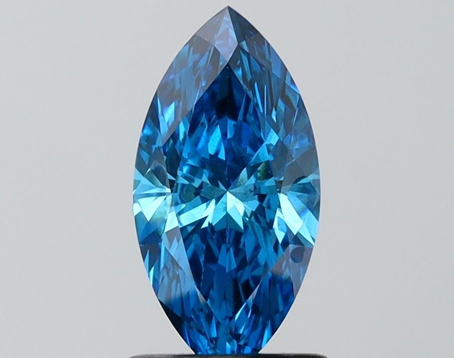 Loose Diamond - MARQUISE 1.17ct Fancy Vivid Blue VS2 (1 of 1)