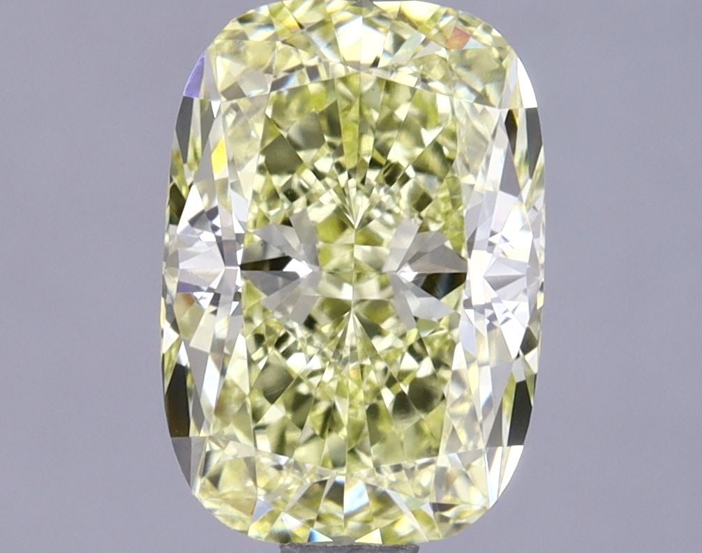 Loose Diamond - CUSHION BRILLIANT 1.85ct Fancy Intense Yellow VVS2: Loose Diamond - CUSHION BRILLIANT 1.85ct Fancy Intense Yellow VVS2 Source: This is a real non-mined Diamond that has been grown in a lab Shape: CUSHION BRILLIANT Carats: 1.85 Color: Fancy Intense
