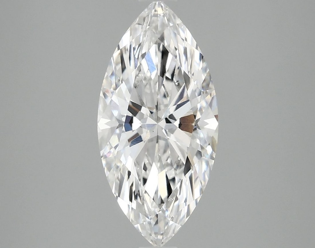 Loose Diamond - MARQUISE 2.08ct E VVS2: Loose Diamond - MARQUISE 2.08ct E VVS2 Source: This is a real non-mined Diamond that has been grown in a lab Shape: MARQUISE Carats: 2.08 Color: E Clarity: VVS2 Certification: IGI Video: Video Link 